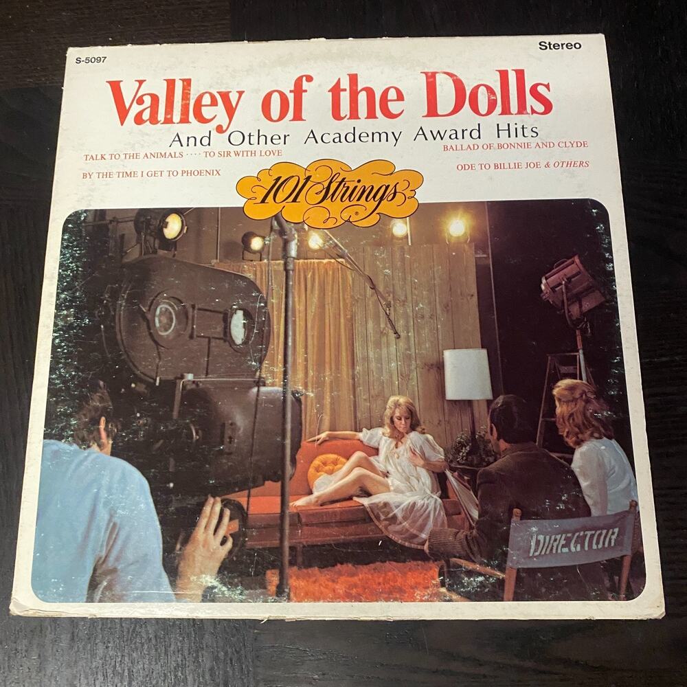 101 Strings Valley Of The Dolls & Other Academy Award Hits Record Vinyl 12" LP